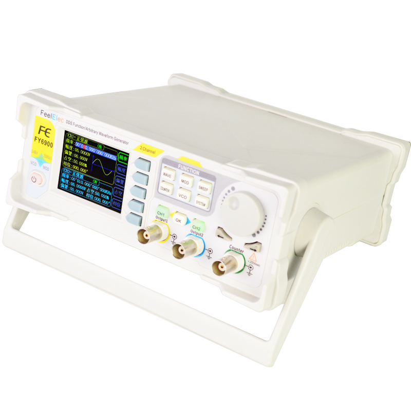 Kkmoon FY6900-60M função gerad - Dual Channel Arbitrary Waveform Function Generator 60Mhz avaliação e preço