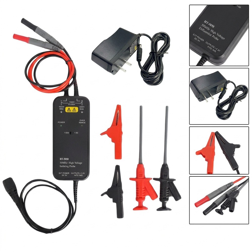 Sonda Diferencial de Alta Tens - High Voltage Differential Probe 100Mhz 1300V avaliação e preço
