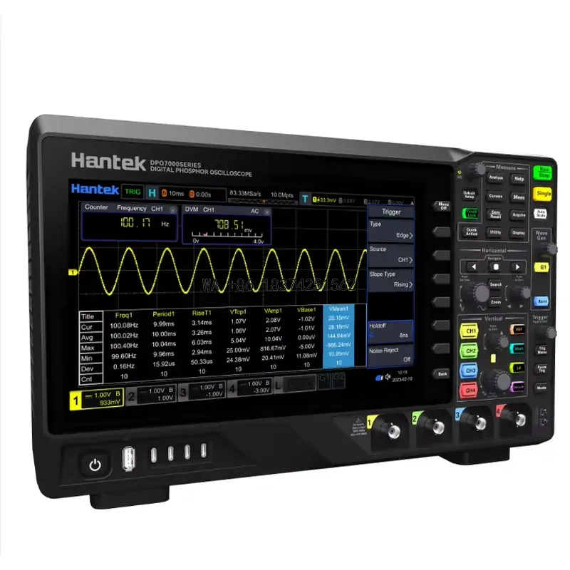 Wmwmnu para Osciloscópio Digit - Digital Storage Oscilloscope 4 Channel 100Mhz avaliação e preço