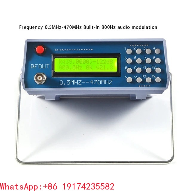 Gerador de Sinal RF 0,5Mhz - 4 - Rf Signal Generator 0.5Mhz To 470Mhz avaliação e preço
