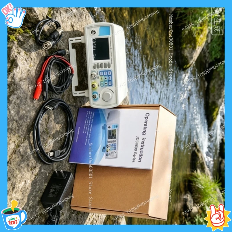 JDS6600 Gerador de Sinal de Fu - Dual Channel Arbitrary Waveform Function Generator 60Mhz avaliação e preço