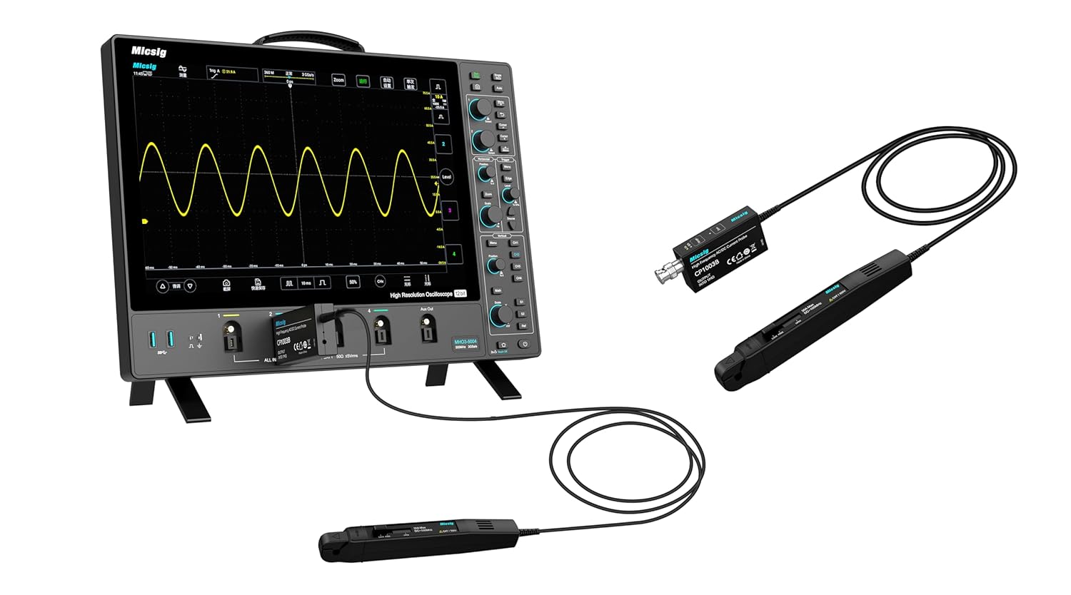 Sonda de corrente de alta freq - Current Probe Ac Dc 50Mhz Oscilloscope avaliação e preço