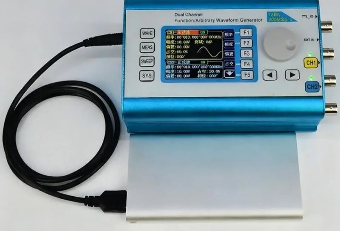 Gerador de Sinais de Função DD - Dual Channel Arbitrary Waveform Function Generator 60Mhz avaliação e preço